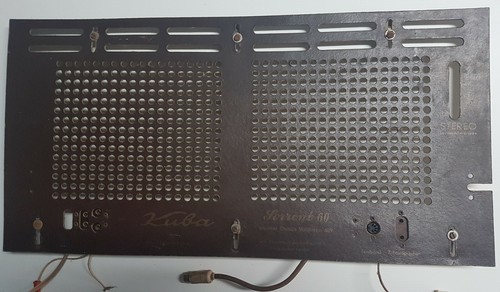 Rückwand röhrenradio kuba - röhrenradio,