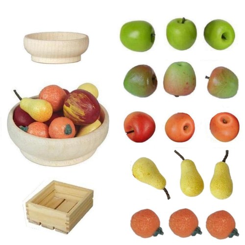 Miniatur obst äpfel cm - 1,