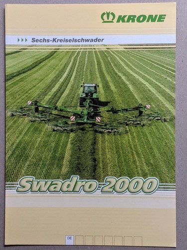 Krone swadro 2000 - krone, sechs