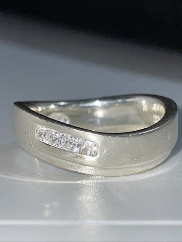 Fossil 925 silber ring mit - 925, 4