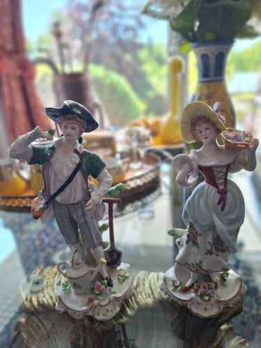 Sitzendorfer porzellan figuren - sitzendorfer,