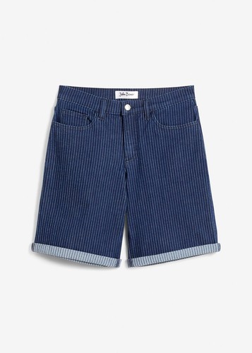 Jeansshorts mid waist - mid, stretch