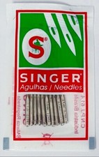 10 Singer Nähmaschinen Nadeln 2020 Stärke 90/14 für gewebte Stoffe