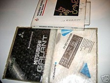 Betriebsanleitung bedienungsanleitung bordbuch Handbuch MITSUBISHI GALANT Bj1989