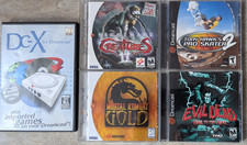 DC-X Play  Sega Dreamcast Zubehör mit 4 TOP Spielen Pal Konsolen