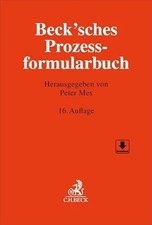 Beck'sches Prozessformularbuch