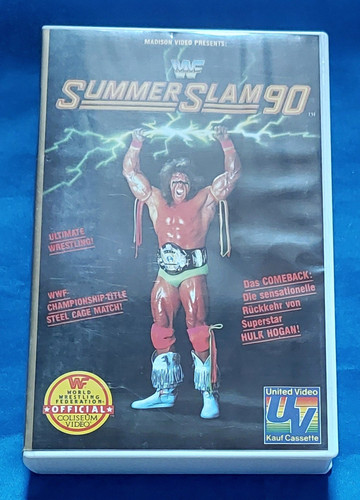 Wwf summerslam vhs - wwf,
