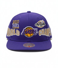 🧢 Los Angeles Lakers 2010 NBA Finals Champions Snapback Hat by Mitchell & Ness