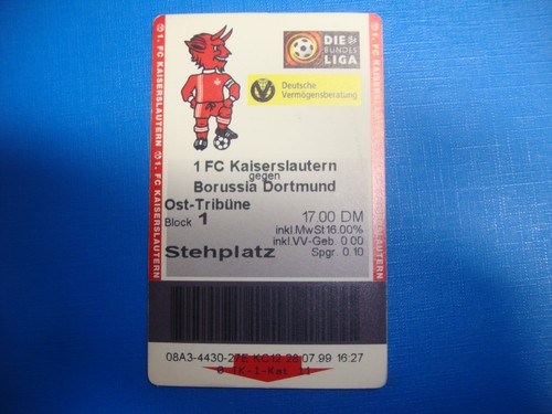 Ticket fc - 99/00,