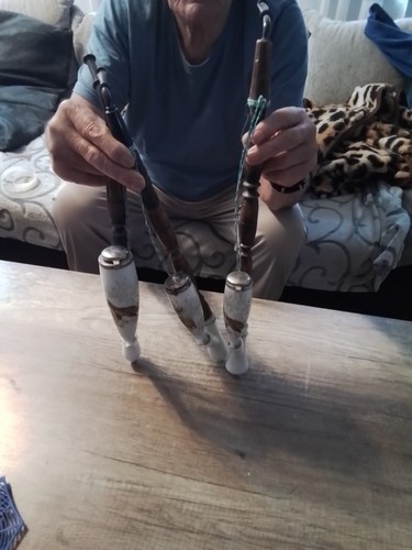 Jagdliche porzellan pfeifen - 3,