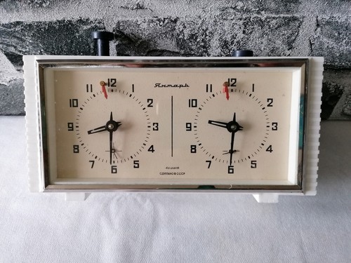 Schachuhr jantar vintage - schachuhr, "jantar"