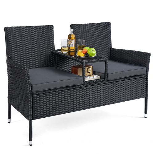 Songmics polyrattan - songmics, pe-polyrattan