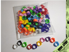 100 ring für geflügel bunt - für,