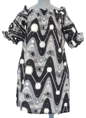 Schulterfreies minikleid - schulterfreies,