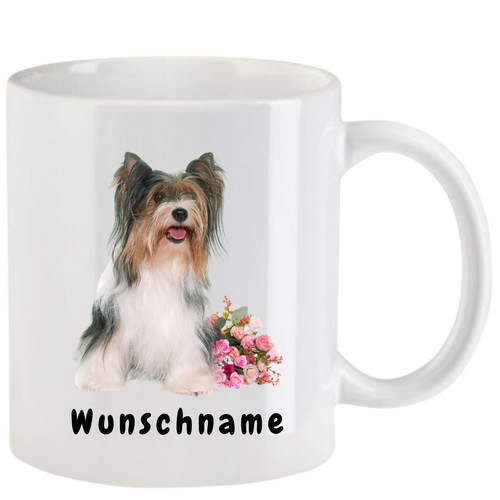 Tasse mit yorkshire terrier - mit,