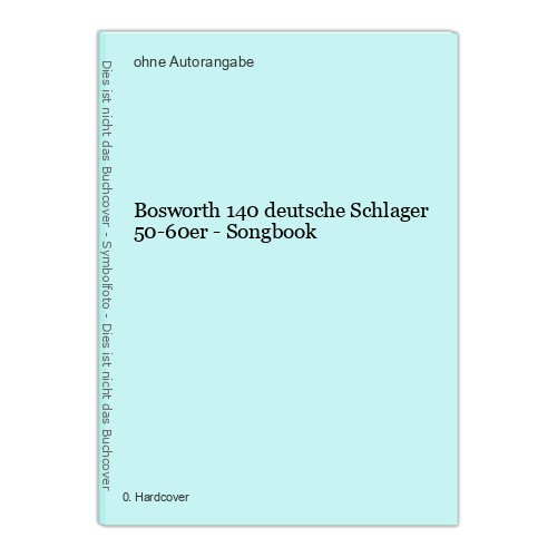 Bosworth 140 deutsche schlager - deutsche,
