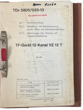 TDv 5805/020-13 TF-Gerät 12-Kanal VZ 12 T Trägerfrequenzgerät Ex Bundeswehr 1370