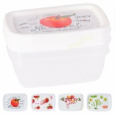 4 Stück Frischhaltedosen