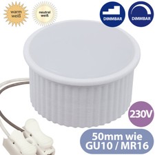LED Module 50mm Ø passend für GU10 MR16 Einbaurahmen 230V 3W 5W 7W Leuchtmittel