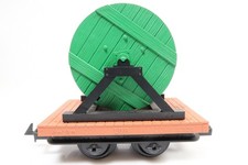 LGB Lorenwagen 4046 mit Kabeltrommel auf Transportgestell Spur G Gartenbahn 