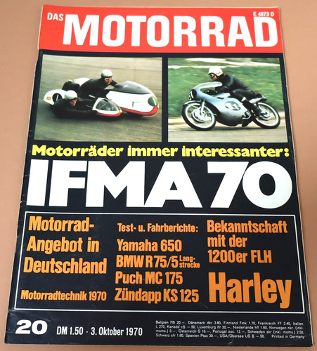 Das motorrad 1970 bmw - das,