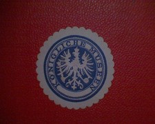 Siegelmarke Königliche  Museen  