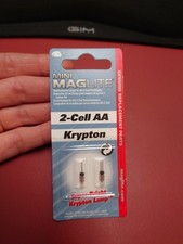 MAGLITE Leuchtmittel LM2A001 Ersatzlampe Mini AA Taschenlampe 2erPack Krypton