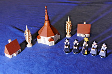 Seiffener kirche mit kurrende - seiffener,