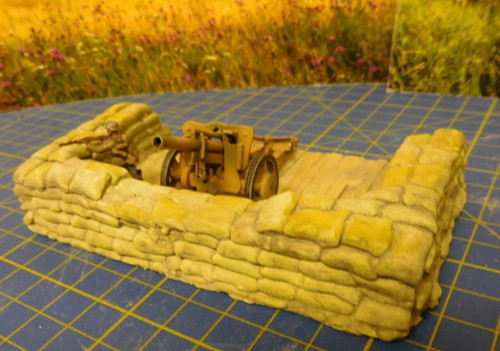 Für diorama 1 unbemalte - 1:72,