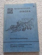 Claas Mähdrescher Europa