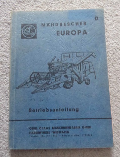 Claas mähdrescher europa - mähdrescher,