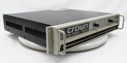 Crown macro tech 1200 - crown,