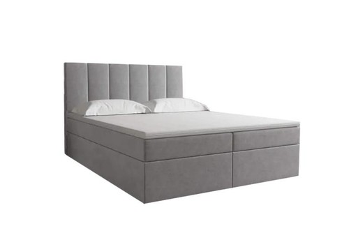 Bett boxspring braun - bett,