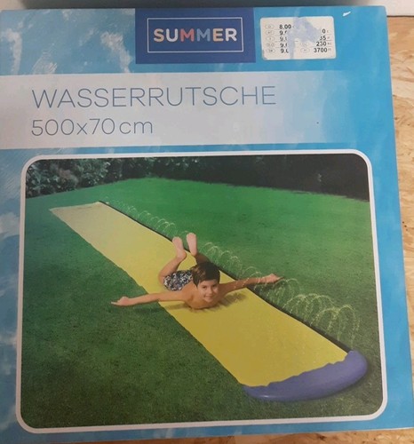 Waves wasserrutsche 500x70cm - wasserrutsche,