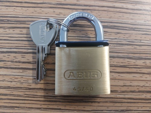 Abus messing vorhangschloss - messing,