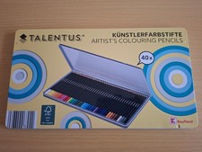 TALENTUS - 40 KÜNSTLERFARBSTIFTE - SET ZUM MALEN UND ZEICHNEN - *UNBENUTZT!*