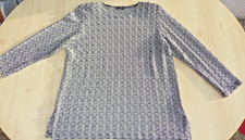 ♛ THEA42 plus ♛ eleganter, durchsichtiger Pullover ? Gr. 48