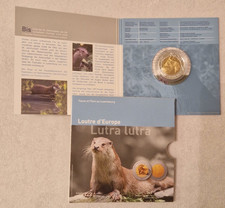 5 Euro Luxemburg 2011 Flora Fauna Lutra Lutra Fischotter RAR