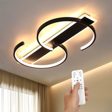 LED Deckenleuchte Deckenlampe mit Fernbedienung dimmbar Wohnzimmer Beleuchtung