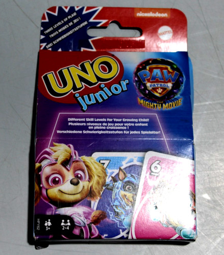 Mattel games uno junior paw - uno,
