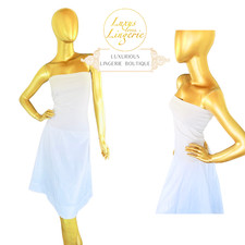 DAYTONA DRESS Wolford M Medium white weiß Kleid Tellerrock Rock Ärmellos Fatal