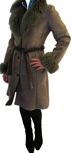 Echter lammfellmantel damen - echter,