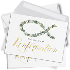 Einladung Konfirmation 10