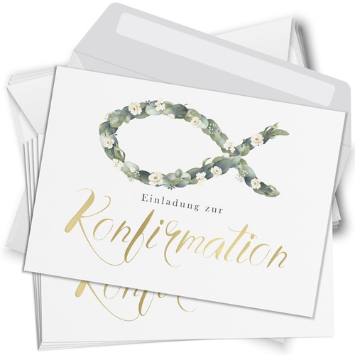Einladung konfirmation - einladung,