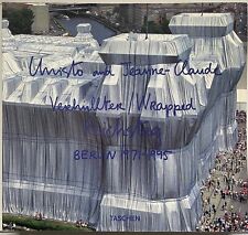 Christo Jeanne-Claude 2xsigniert Katalog Unterschrift Reichstag Autogramm Signed