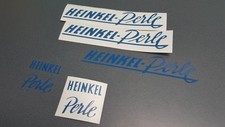 Aufkleber Set * Heinkel Perle