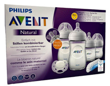 Philips Avent Baby-Fläschchen Starterset 6-teilig Neugeborene SCD301/01 Flaschen