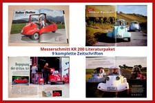 Messerschmitt KR 200 Literaturpaket - 9 komplette Zeitschriften