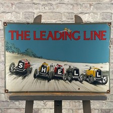 SHELL Emailschild 23,6 x 15,7