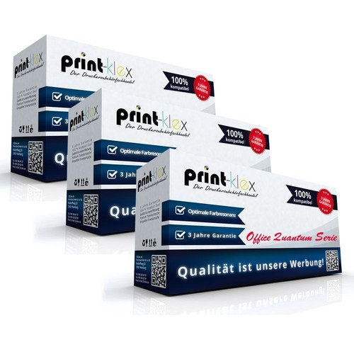 Alternativ tonerkartuschen - 3x,